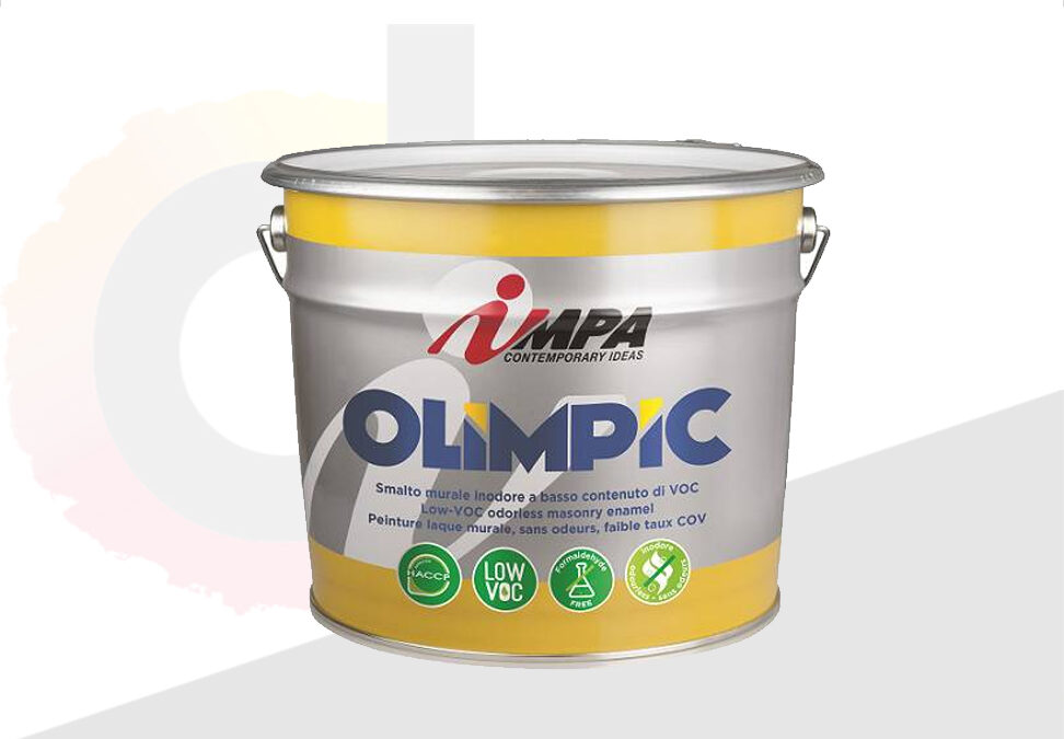 OLIMPIC: la pittura opaca professionale per interni sensibili