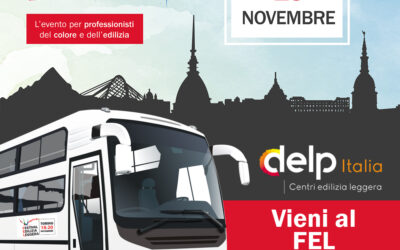 Delp Italia ti porta al FEL di Torino, la fiera del colore!