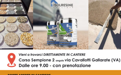 11 ottobre – CANTIERE APERTO per demo ISOLRESINE