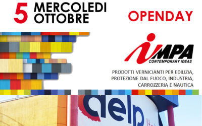 5 ottobre – OpenDay IMPA Nel Colorificio di Samarate