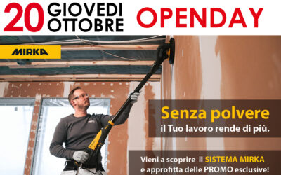 20 ottobre – OpenDay MIRKA Nel Colorificio di Samarate