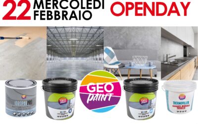 22 Febbraio – Focus su resine e prodotti GEOPAINT ad Alba