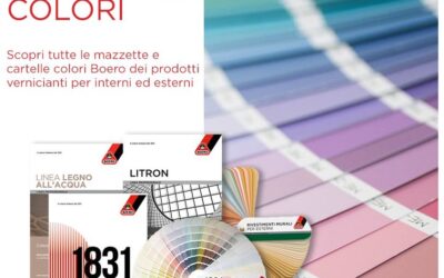 Scegli il tuo colore: consulta le mazzette colore Boero
